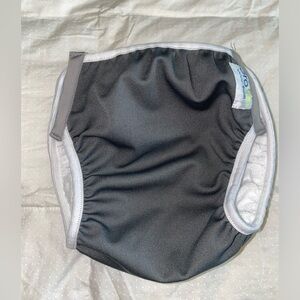Grovia size 3 cloud grey swim diaper
